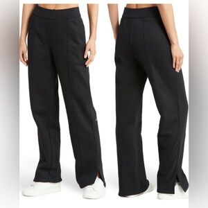 ALO YOGA Heavyweight High-Waist FreeTime Straight Sweatpant Black L